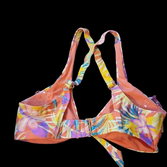 NWT Time & Tru Swim top Tropical print M 8-10 rn#52468 - Picture 8 of 12